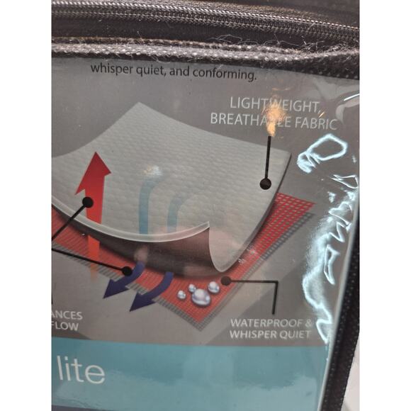 New Formula Threads Cloudtech Lite King Size 76 X 80 Waterproof Allergen Proof - Picture 6 of 8